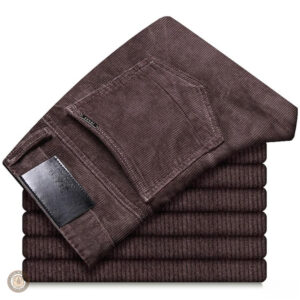 Vêtement western homme, pantalon marron robuste