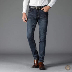 Pantalon style western avec coupe ajustée