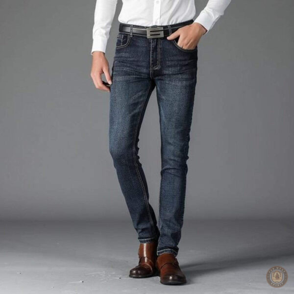 Pantalon style western avec coupe ajustée