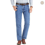 Pantalon de style cow-boy en tissu durable