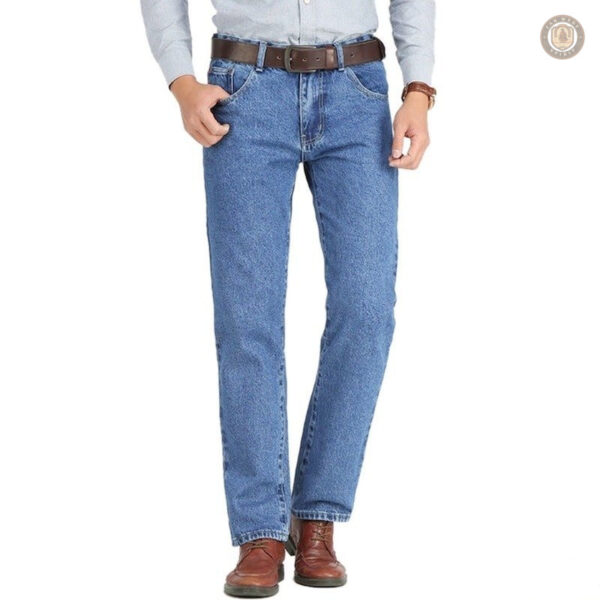 Pantalon de style cow-boy en tissu durable