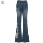 Pantalon élégant inspiré du style cowgirl, idéal pour le quotidien