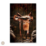 Art mural Far West, ambiance cowboy et nature sauvage