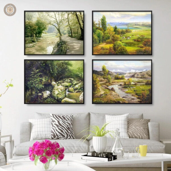 Peinture Ranch - Tableau Western