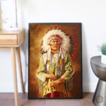 Tableau Tête d’Indien
