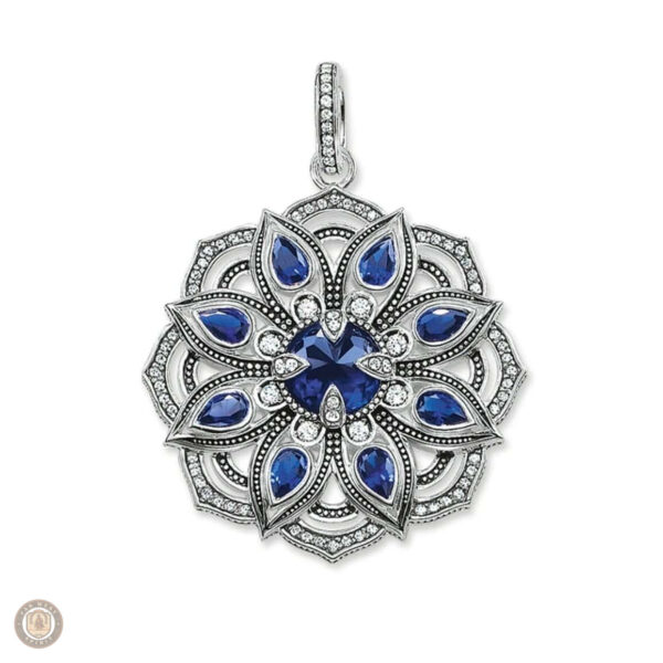 Pendentif Lotus en argent, bijou élégant pour un style western