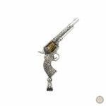 Bijoux western : collier en argent inspiré des armes anciennes