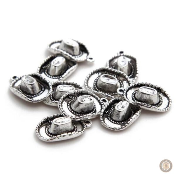 Pendentif chapeau de cowboy