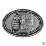 Boucle de ceinture cowboy en forme de pistolet