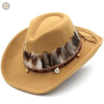 Chapeau de cowboy élégant pour style country