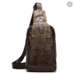 Pochette Cowboy en cuir au style western élégant