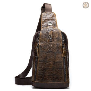 Pochette Cowboy en cuir au style western élégant