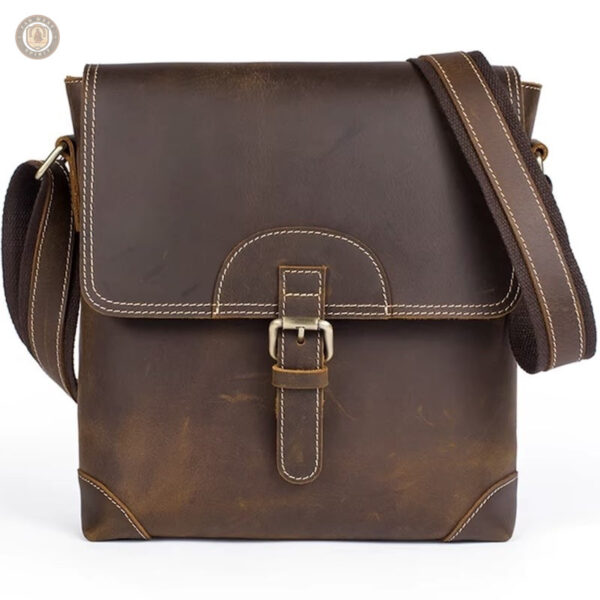 Pochette Western en cuir au style authentique