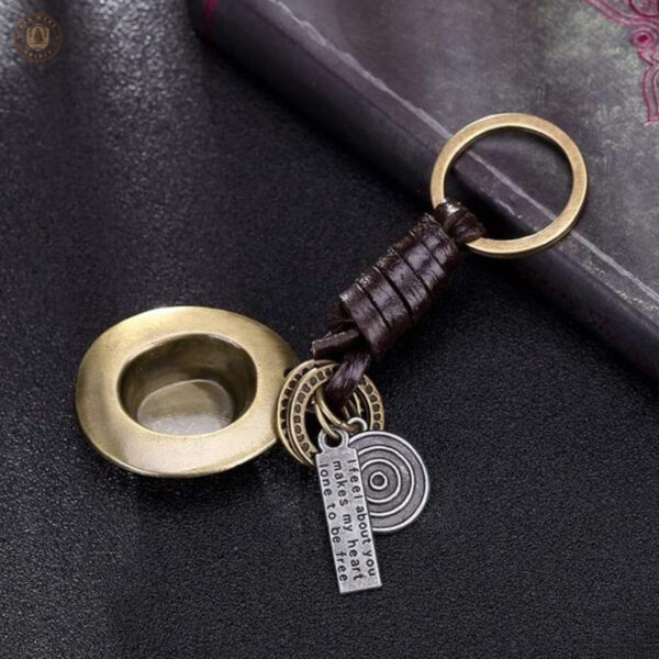 Accessoire western vintage, porte-clés chapeau de cowboy