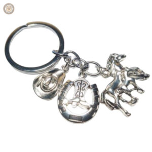 Accessoire de porte-clé inspiré du western pour fans de cowboy