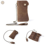 Porte-monnaie compact pour hommes et femmes