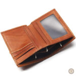 Accessoire western : portefeuille en cuir avec cheval