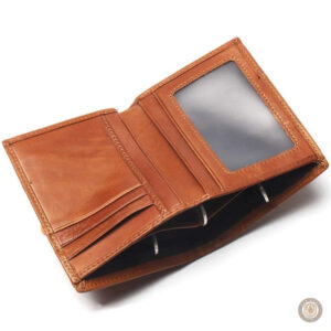 Accessoire western : portefeuille en cuir avec cheval