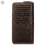 Design robuste de portefeuille style cowboy