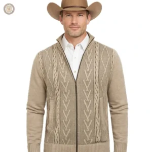 Pull western homme au style classique et élégant