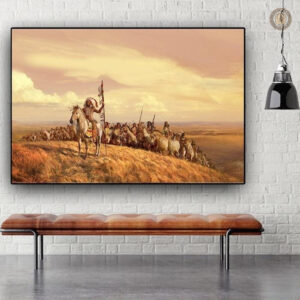 Reproduction tableau amérindien