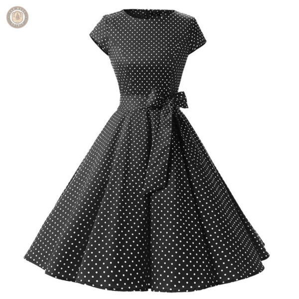 Design classique de robe western en teinte bleue