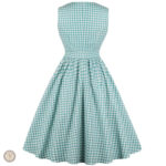 Robe western à carreaux, parfaite pour un style décontracté