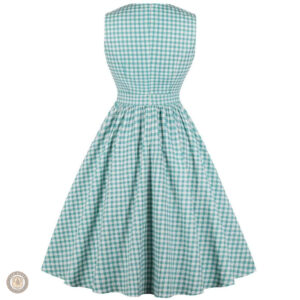 Robe western à carreaux, parfaite pour un style décontracté