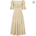 Robe western avec ceinture intégrée pour un style authentique