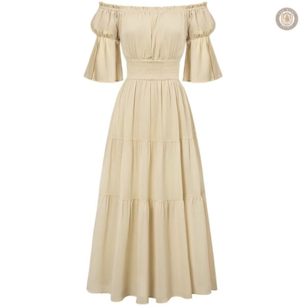 Robe western avec ceinture intégrée pour un style authentique