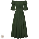 Robe à ceinture inspirée du style western, élégante et pratique