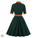 Robe western avec design chic, parfaite pour les occasions décontractées