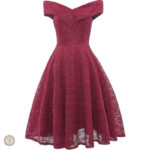 Robe cocktail western élégante pour occasions spéciales
