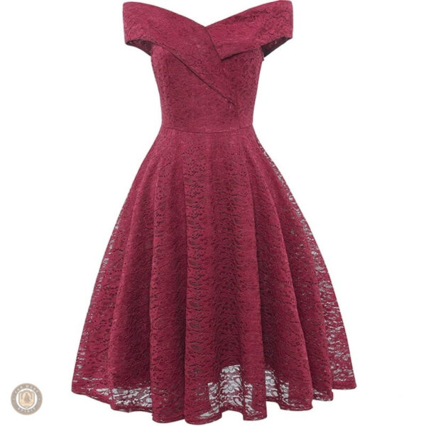 Robe cocktail western élégante pour occasions spéciales