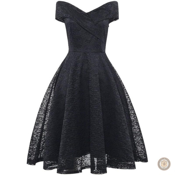 Robe cocktail à motifs western, parfaite pour des soirées