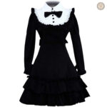 Robe courte chic style country