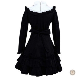 Robe western élégante avec une coupe courte