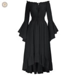 Robe style western avec détails traditionnels et coupe féminine