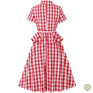 Robe inspirée de l'univers cowgirl avec motifs western élégants