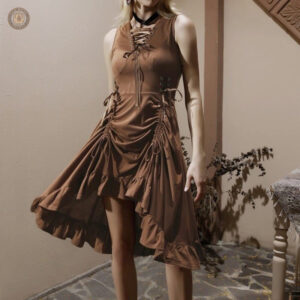 Robe western élégante avec une coupe flatteuse et un design unique