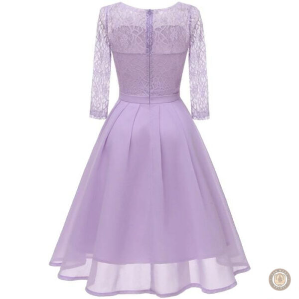 Robe de demoiselle d'honneur avec motifs western