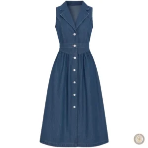 Robe Cowboy en Jean, style western pour femme