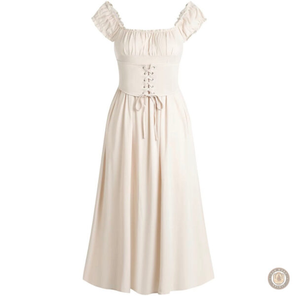Robe d'été longue style western
