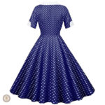 Robe western élégante avec motifs inspirés du Far West