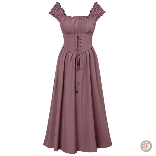 Robe Longue Style Western en tissu léger