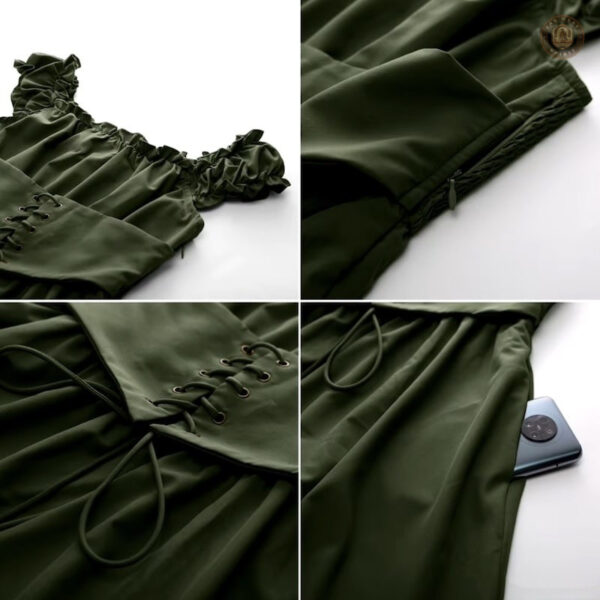 Robe longue élégante pour un look cowboy chic