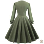 Robe western longue, design intemporel et chic
