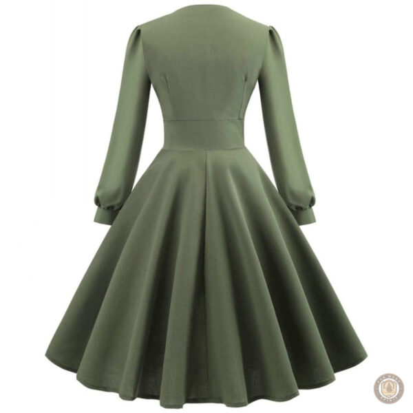 Robe western longue, design intemporel et chic