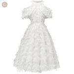 Robe western à volants pour un look tendance