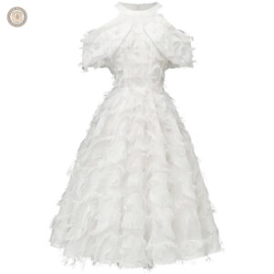 Robe western à volants pour un look tendance